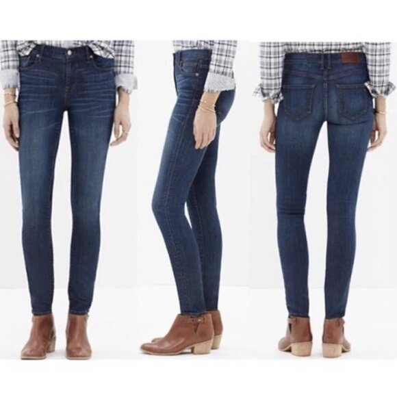 Madewell 9” High Riser Skinny Skinny - Picture 2 of 12